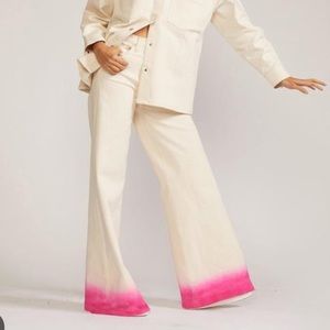 Cynthia Rowley Dip Dye Jeans
